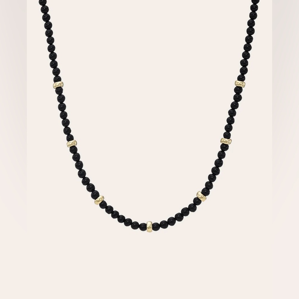Zoe Lev Custom Black Onyx Necklace Diamond Dagger charm & enhancer Brand New 🆕 - Picture 7 of 10